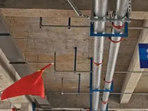 庆安管廊支架的安装方法